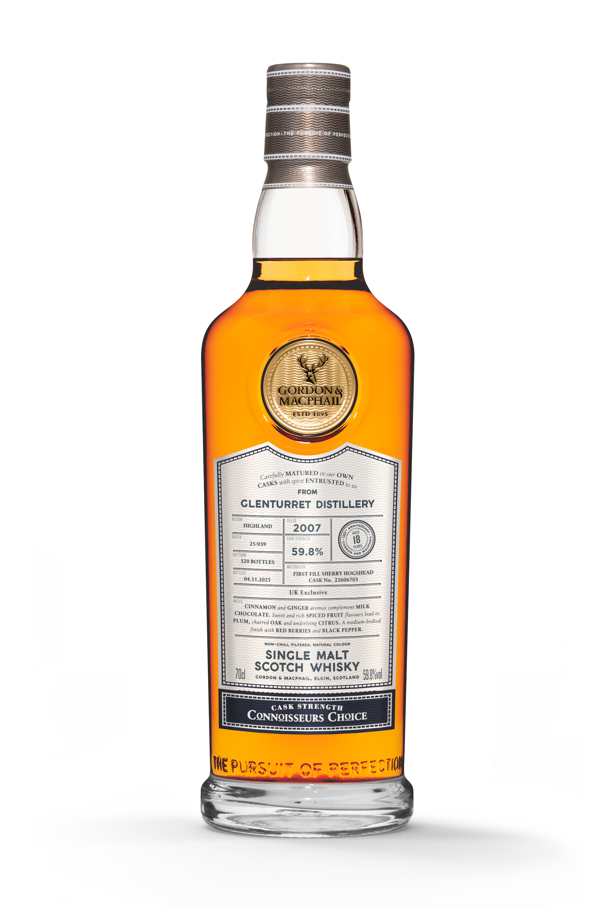 Connoisseurs Choice from Glenturret Distillery 2007 25/039