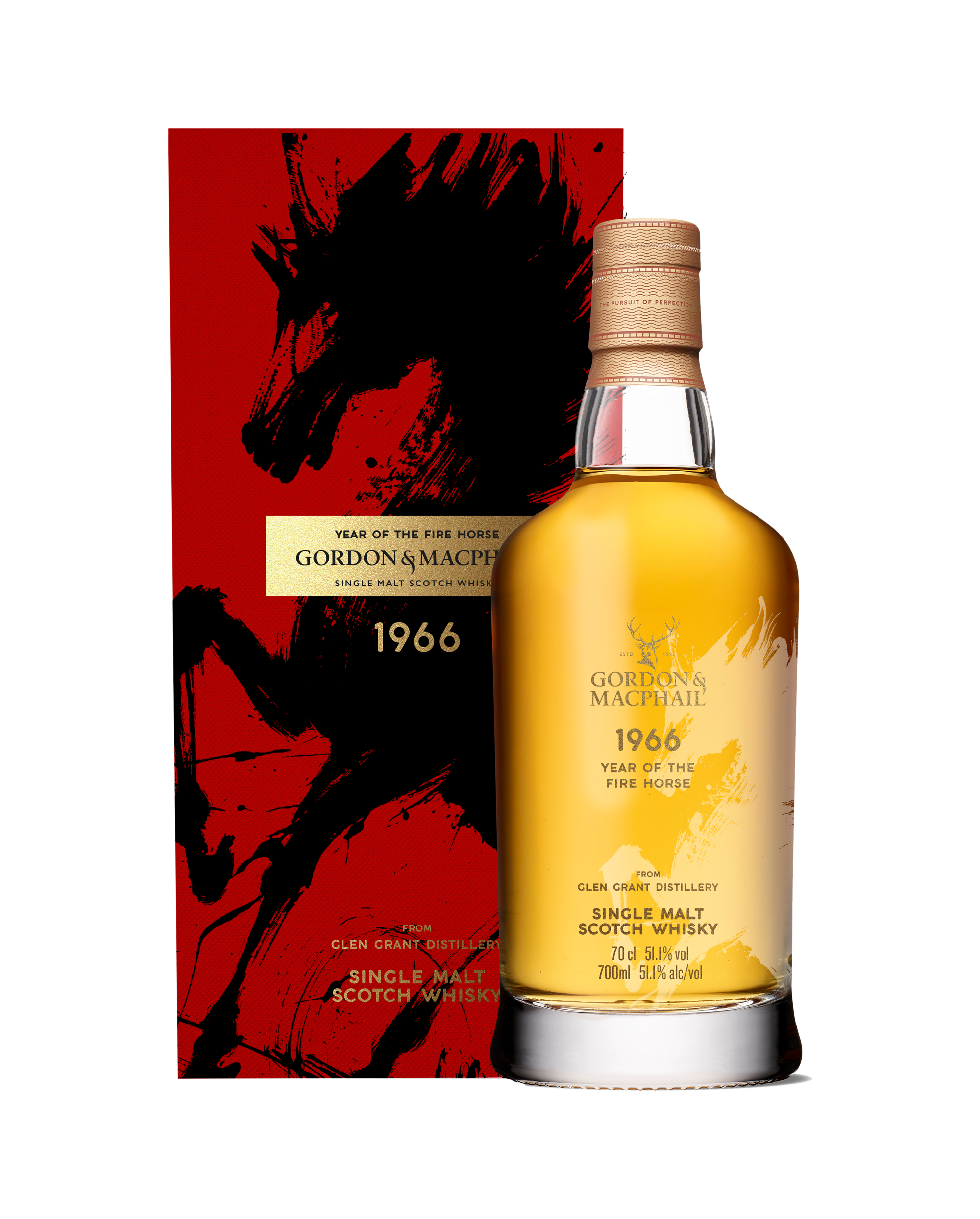 Chinese New Year Fire Horse 1966 from Glen Grant Distillery