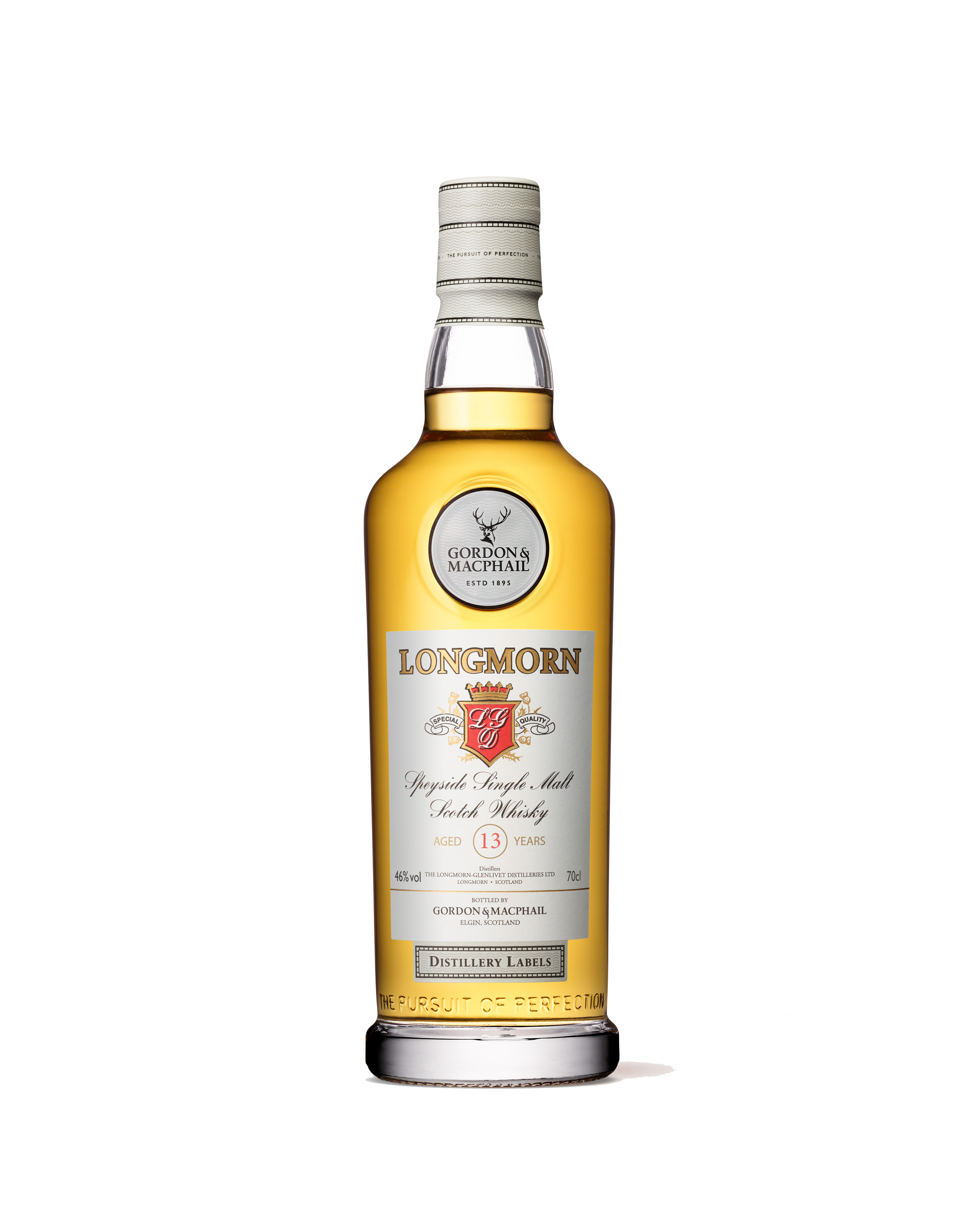 Distillery Labels from Longmorn Distillery 13 Years Old
