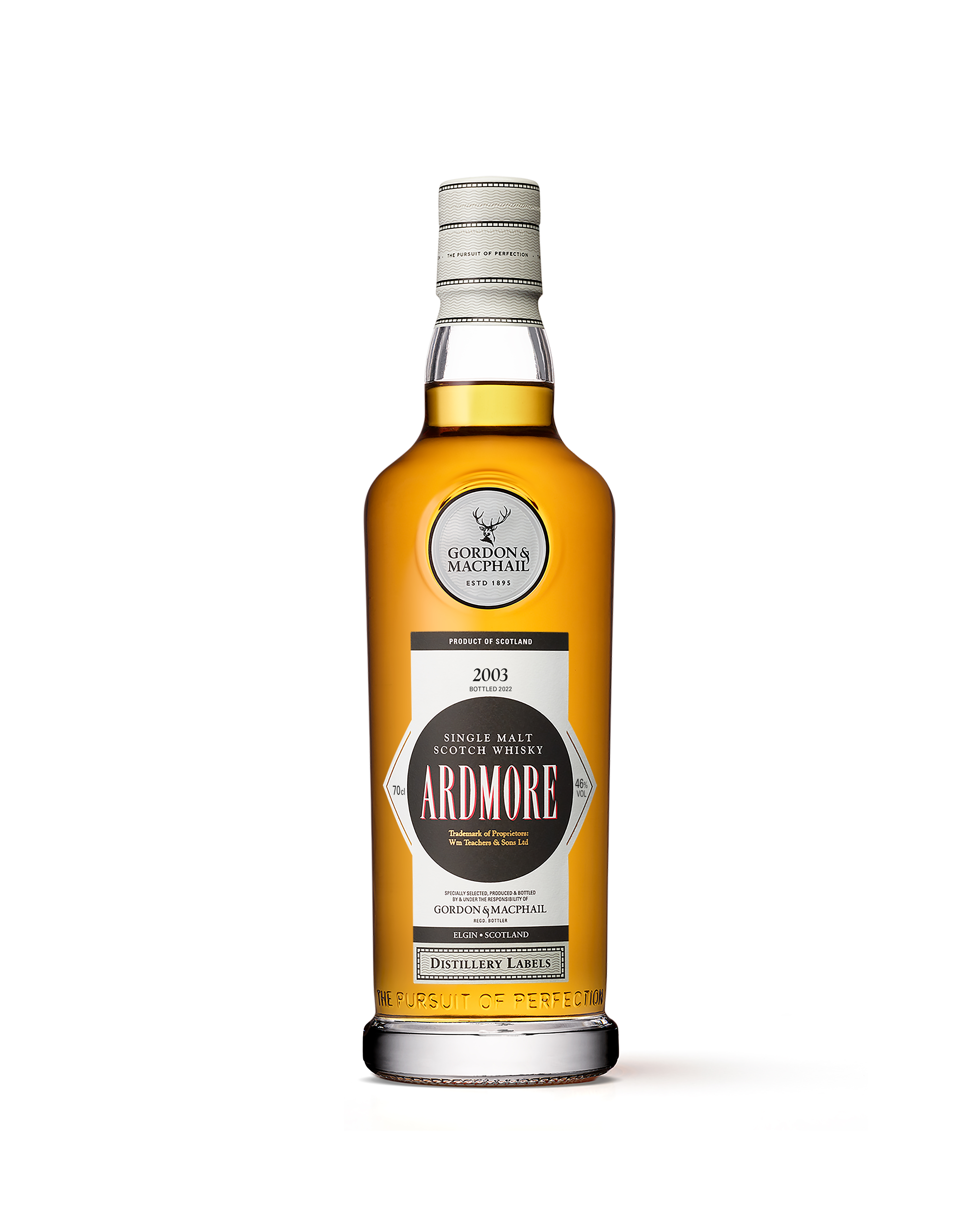 Distillery Labels from Ardmore Distillery 2003